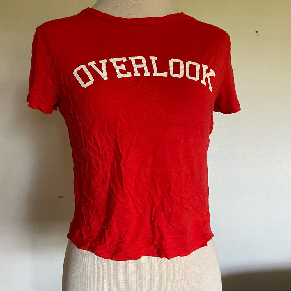 H&M divided mid crop top